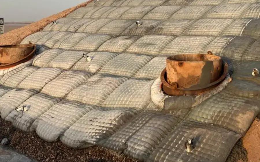 Flex concrete mattress